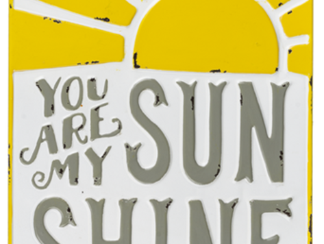 Affiche en métal - You are my sunshine