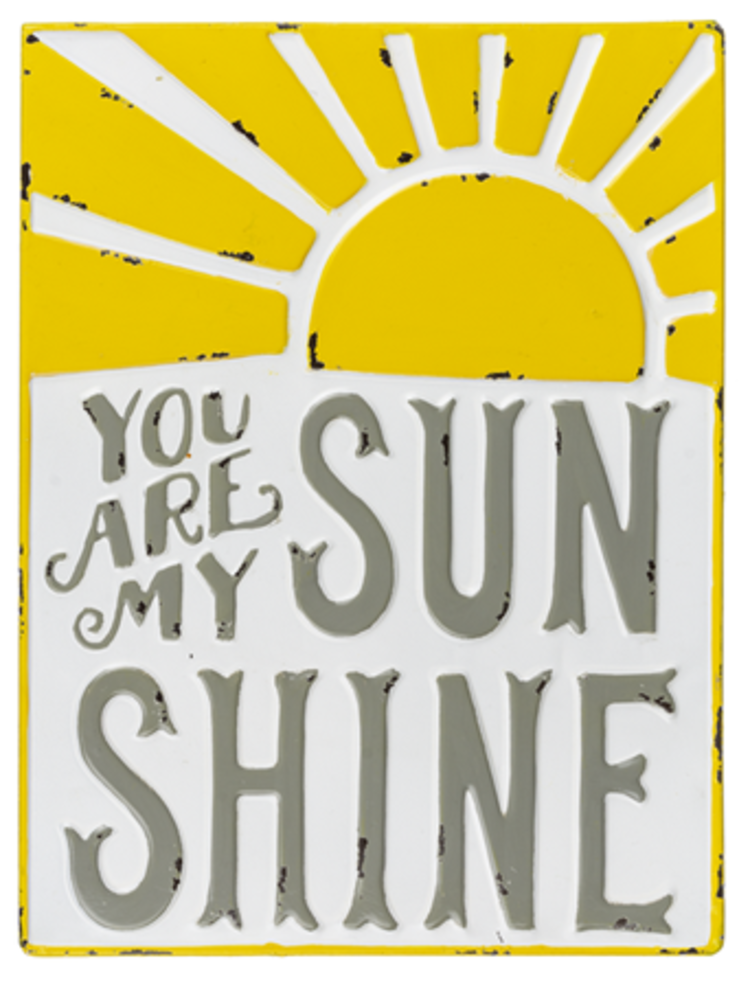 Affiche en métal - You are my sunshine