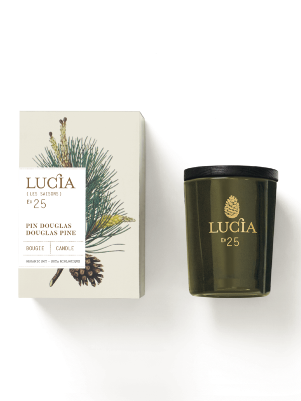 Lucia #25 - Bougie 1 mèche - Pin Douglas