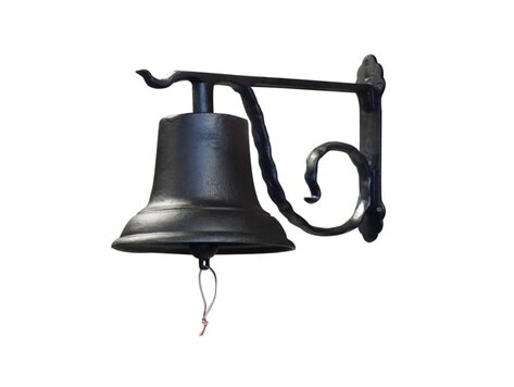 Cloche murale en fonte (médium)