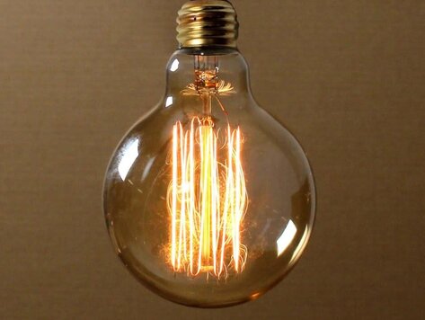 Ampoule ronde  antique 40 W