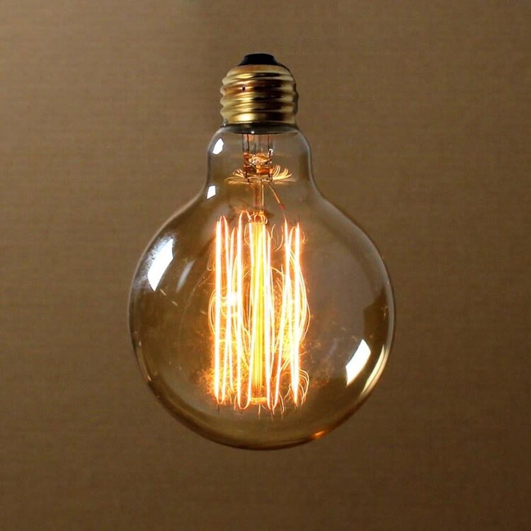 Ampoule ronde  antique 40 W