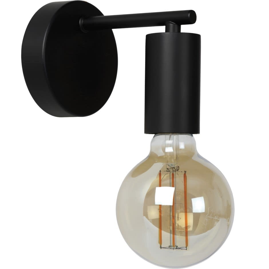 ASTOR luminaire mural noir 1936-1S-MB – LUMINAIRE PLUS.CA