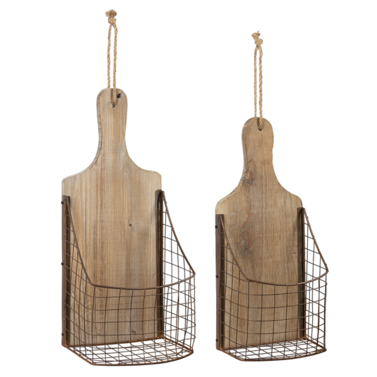 Panier mural grillagé- Petit