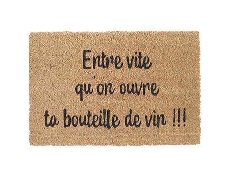 Tapis coco - Entre vite