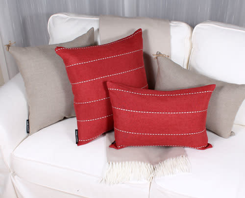 Coussin corail Adem