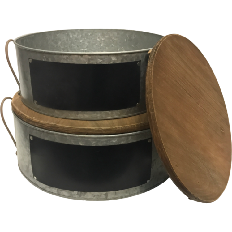 Contenant en métal - grand