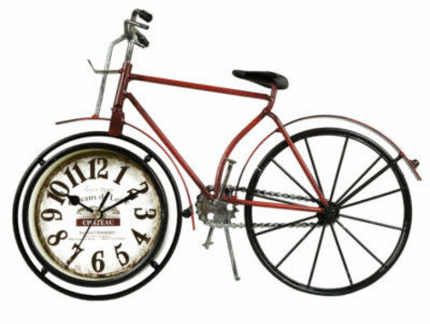 Horloge de table bicyclette