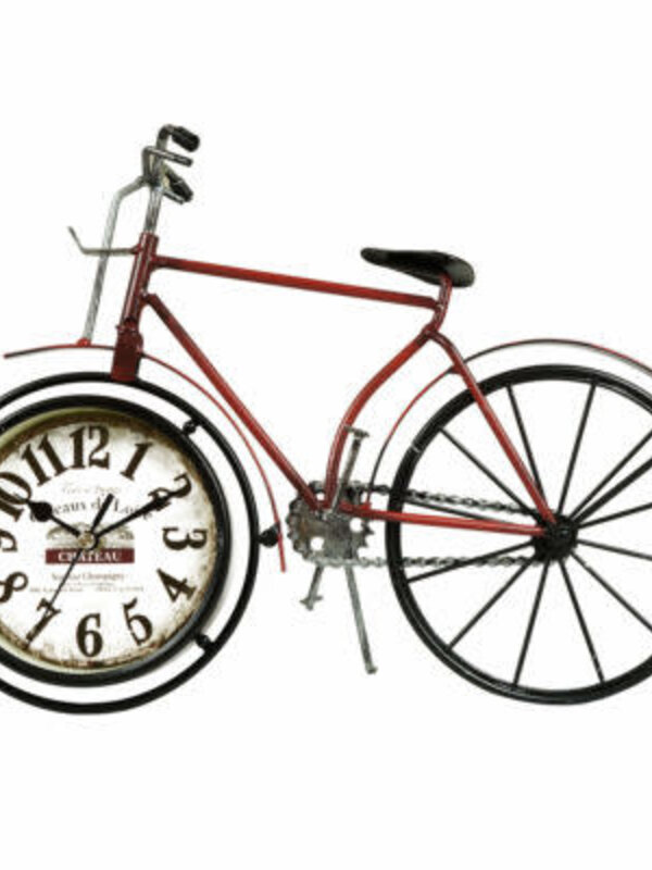 Horloge de table bicyclette