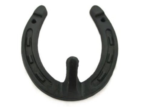 Crochet fer à cheval noir