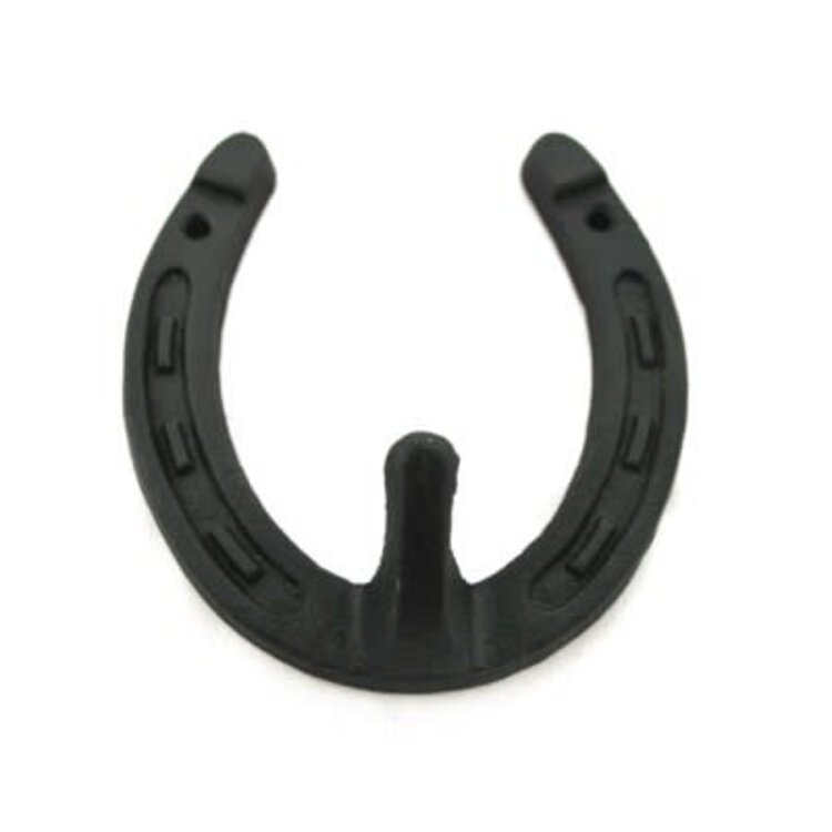 Crochet fer à cheval noir