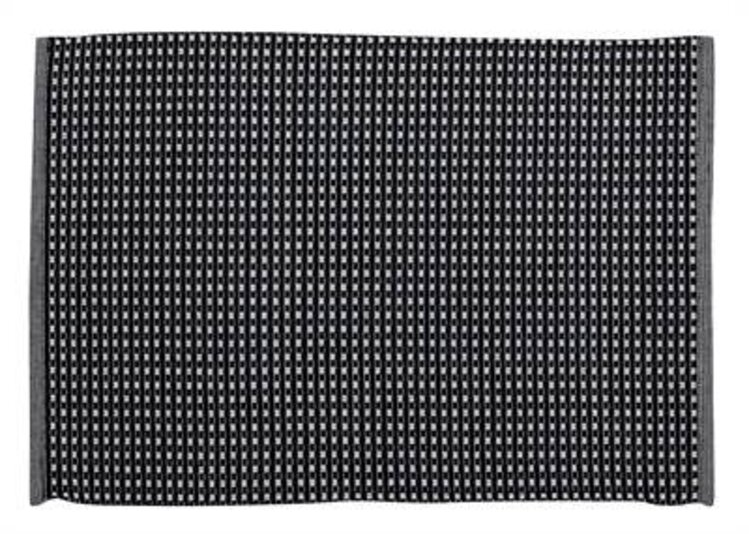 Napperon motifs noirs et blancs