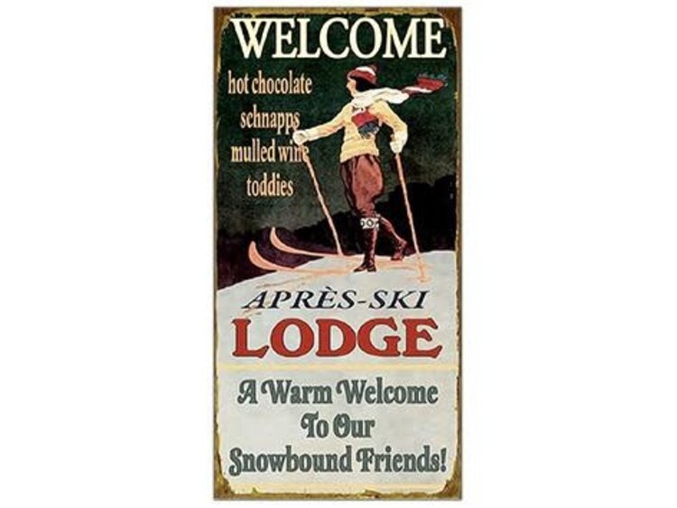 Affiche en métal - Lodge