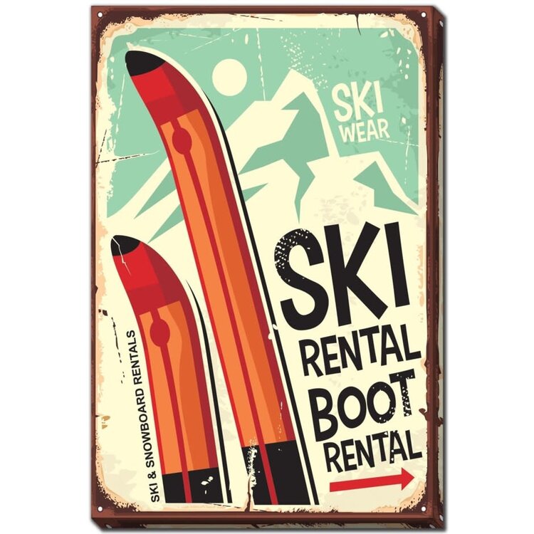 Cadre Ski Rental 22" x 28"