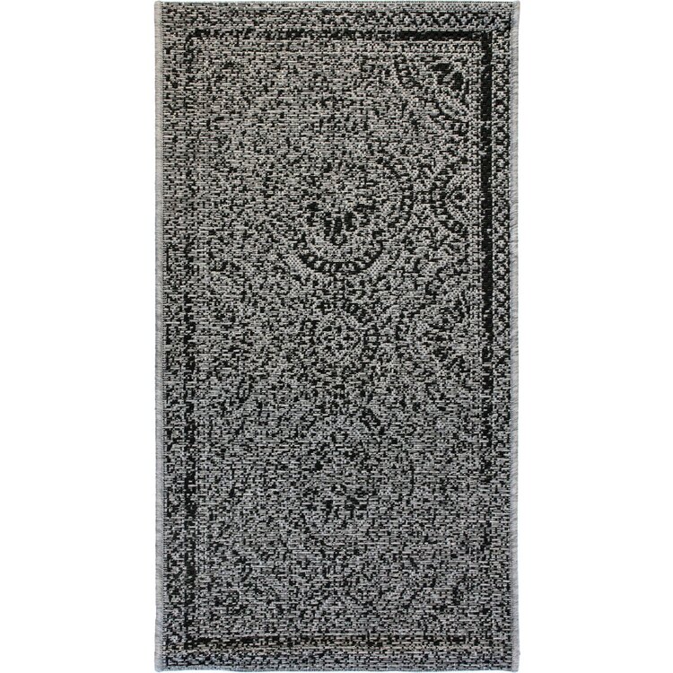 Tapis Monaco  Black Gray 45¨ x 65¨