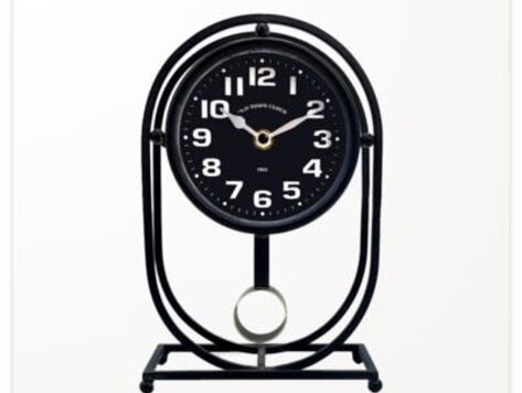 Horloge de table à pendule