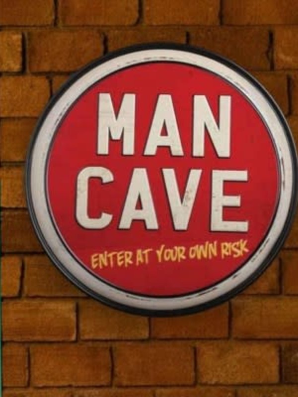 Affiche en métal - Man cave