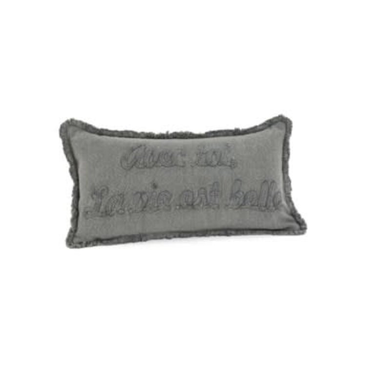 Coussin - Avec toi la vie est belle