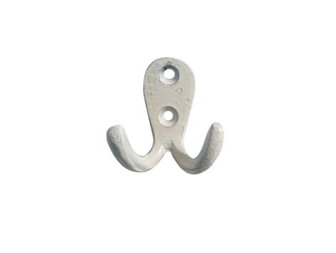 Crochet mini double blanc