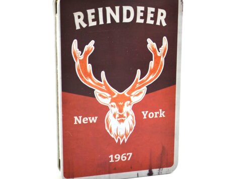 Cahier de notes  métal - Renne