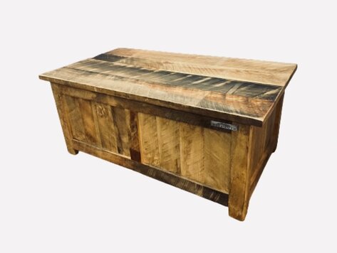 Table / Coffre  L'Indispensable (Couleur La Vie de Chalet)