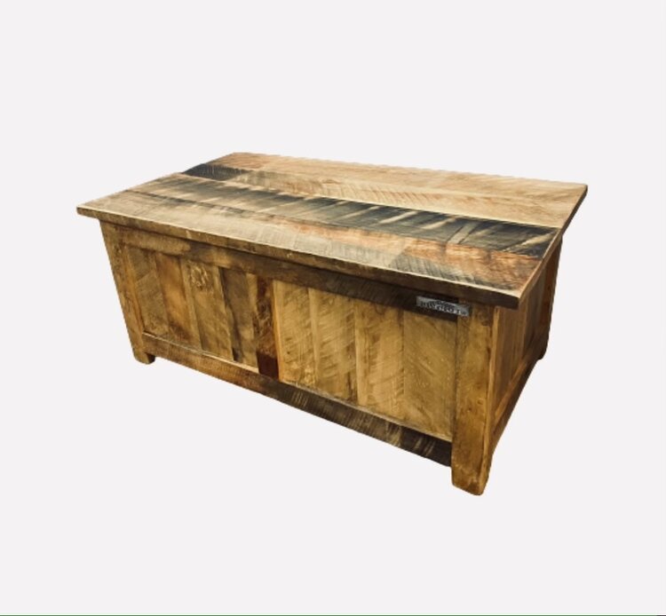 Table / Coffre  L'Indispensable (Couleur La Vie de Chalet)