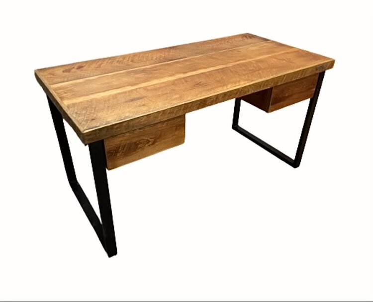 Bureau de travail Le Gagne-Pin (Couleur La Vie de Chalet et noir)