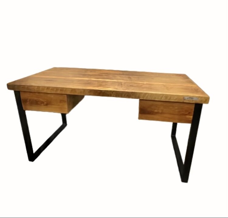 Bureau de travail Le Gagne-Pin (Couleur La Vie de Chalet et noir)