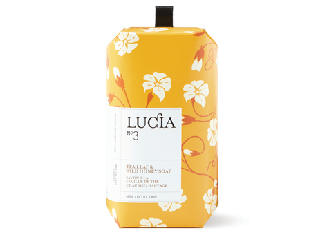 Lucia #3 - Savon à la feuille de thé et au miel sauvage