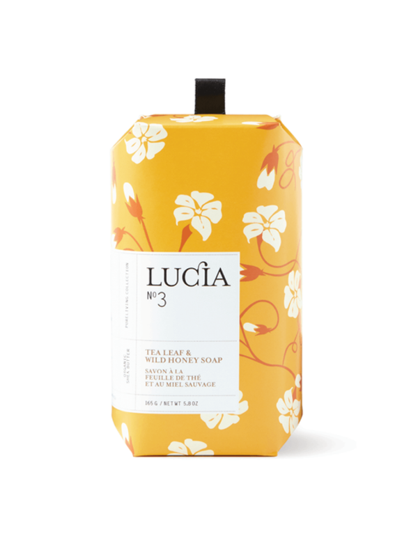 Lucia #3 - Savon à la feuille de thé et au miel sauvage