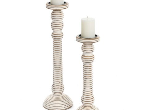 Bougeoir en bois de manguier - Petit