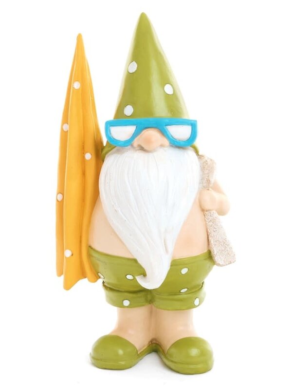 Gnome à la plage 4" X 8"