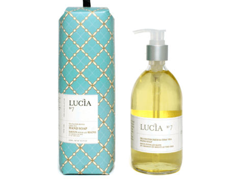 Lucia # 7: Savon pour les  mains  -  Cresson de mer et thé de Chai