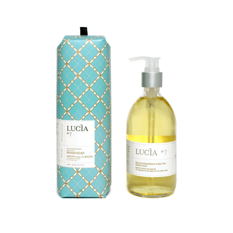 Lucia # 7: Savon pour les  mains  -  Cresson de mer et thé de Chai