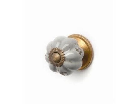 Poignée mini melon cera grise