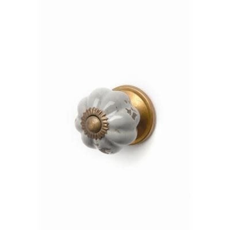 Poignée mini melon cera grise