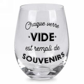 Verre à vin - Chaque verre vide ...