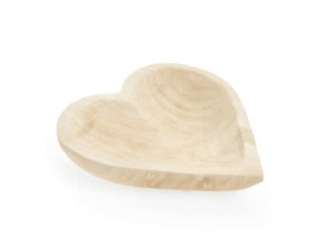 Coeur en bois naturel