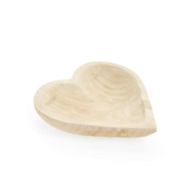 Coeur en bois naturel