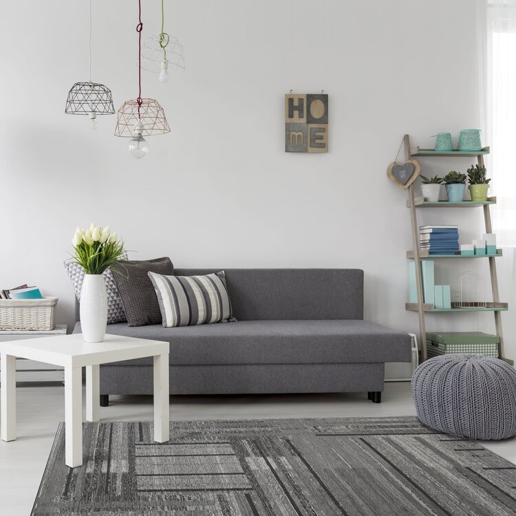 Tapis Urban Silver 48"x 69"