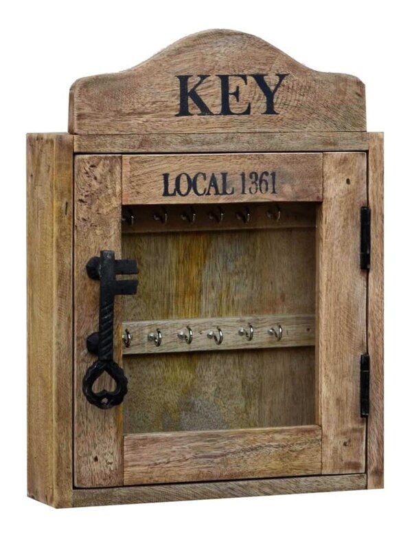 Boîte à clés en bois