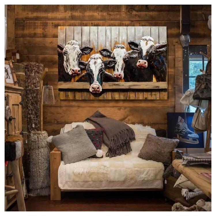 Cadre Troupeau de vaches