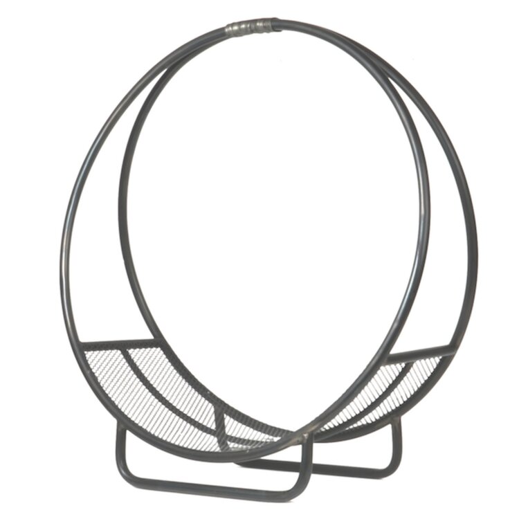 Porte-bûches en métal