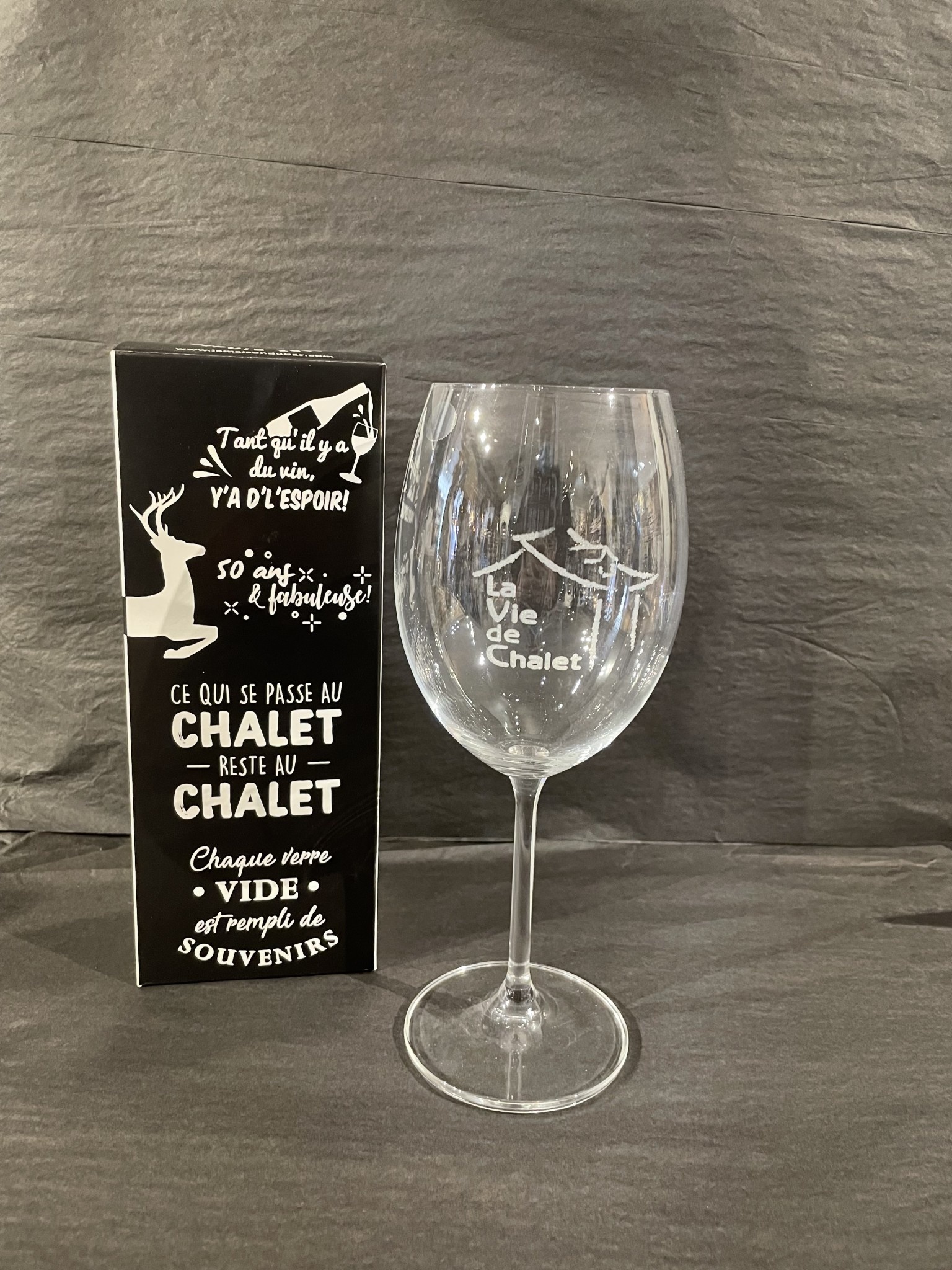 Coupe à vin  La Vie de Chalet