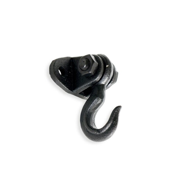Crochet de plafond noir - Petit