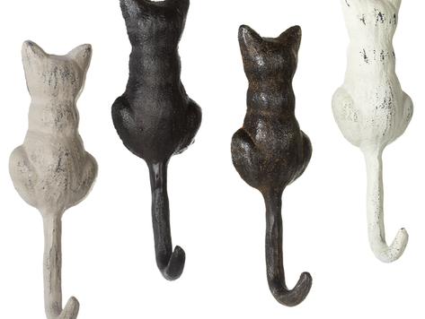 Crochet noir - Queue de chat