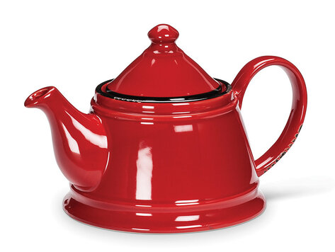 Théière en grès rouge