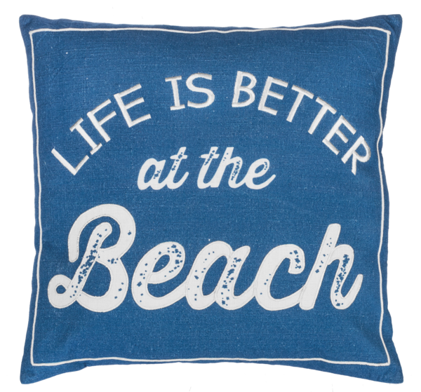 Coussin - Life is better at the beach