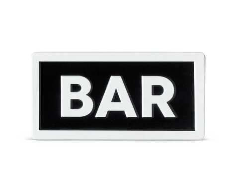 Affiche en métal - Bar
