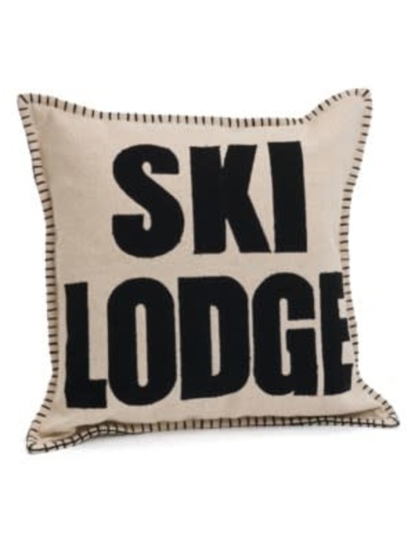 Coussin Ski Lodge 18"x18"